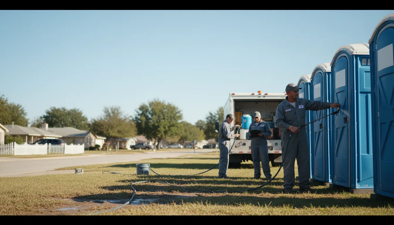 Long-Term Portable Toilet Rental in New Albany, IN near me